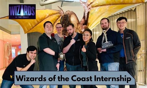 Wizards of the coast internships Wizards of the Coast has two exciting ways for early career talent to join our team: college internships and career apprenticeships!