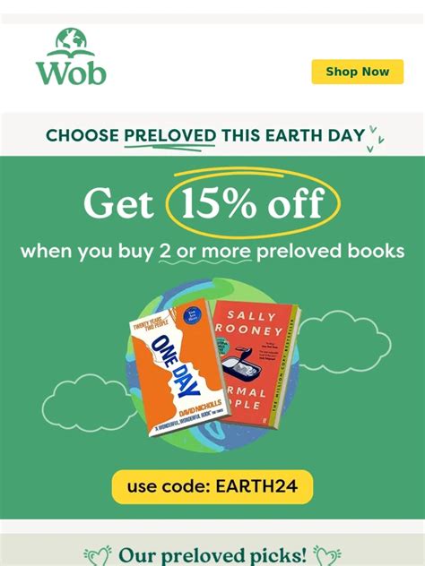 Wob discount code  Free Delivery on Orders at World Of Books