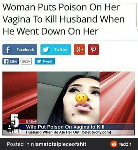 Woman puts poison on her vagina  Fitting