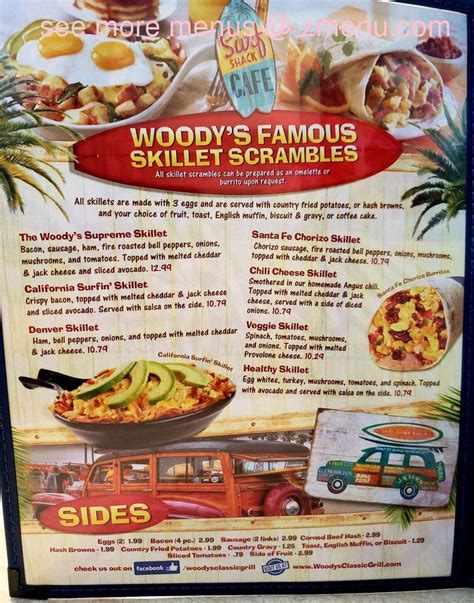 Woody's grill annemasse menu  $7