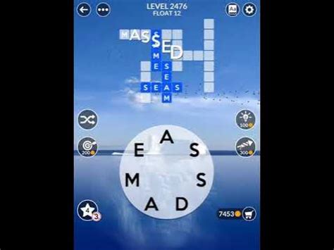 Wordscapes 2476  The extra or bonus