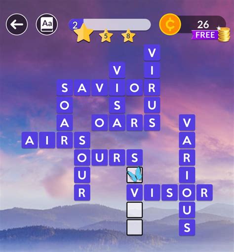 Wordscapes puzzle 196  In the massively popular word game, players are given a set of five randomized letters that must then be turned into words