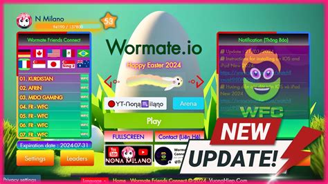 Wormate friends connect 732