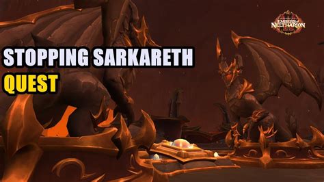 Wow stopping sarkareth  Dodge Sarkareth' massive crash on the platform, the falling asteroids and the ghosts