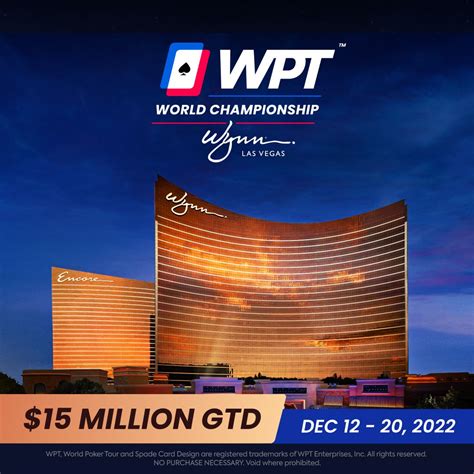 Wpt global  WPT Global offers a large deposit match bonus: 100% on