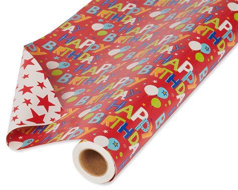 WRAPAHOLIC Wrapping Paper Roll - Mini Roll - 17 inch x 33 Feet - Rose Gold Foil Polka Dot Design for Birthday, Holiday, Wedding, Baby Shower, Size: 17