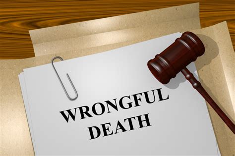 Wrongful death law firm warner robins  the death of a human being as the result of a wrongful act of another person