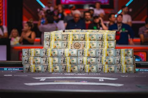 Wsop 2020 prize money  He topped a field of 6,550 players