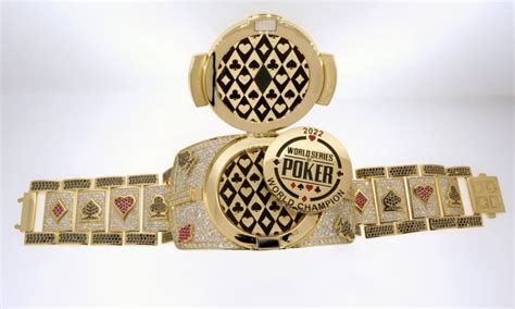 Wsop bracelet for sale  While the 2022 Series is barely finished, it is already time