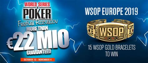 Wsop europe 2019  Voting is now open, and if you submit a vote, you will automatically be entered into a drawing that will award the following prizes: $1,000 Mini Main Event Seat for the 2019 World Series of Poker