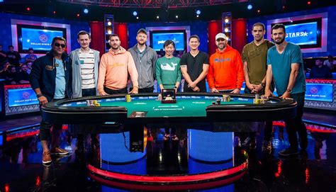 Wsop main event 2019 final table  A nosebleed regular with over $8 million in