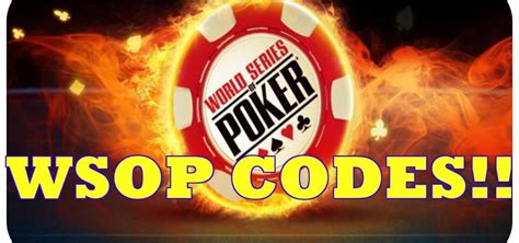 Wsop promo codes  999 clicks · 1 week ago