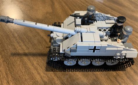 Deluxe German WW2 Panzer Tank Made With Real Lego® Bricks