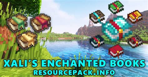 Xalis enchanted books  Xali’s Enchanted Books Resource Pack for 1