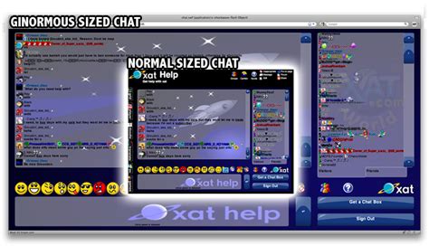 Xat chat box   You can use your xats and days to buy special powers for the xat box