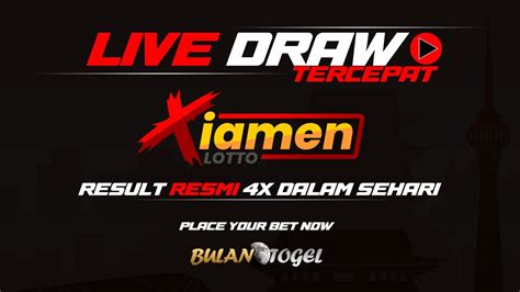 Xiamen 12 live draw 