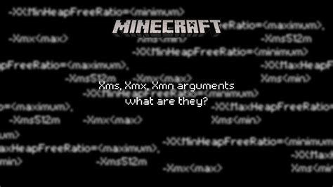 Xmx xms xmn minecraft Important VM parameters > > Most important and frequently used VM (JVM) PARAMETERS with examples in JVM Heap memory in java > What are -Xms and -Xmx JVM parameters in java, And differences between them with examples >-Xmn JVM parameters in java with examples - Setting young generation size > What is -XX:NewRatio JVM parameters in