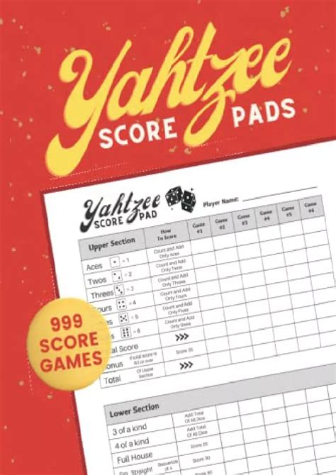 Yahtzee online scoreboard Three Aces Score – Although the classic is to score 1,000 big points, others will simply score it as 100 points