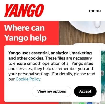 Yango promo codes 2023  Coupon Rate  Business Day Convention 
