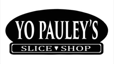 Yo pauley's slice shop menu 