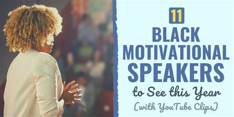 Young black motivational speakers  In 2003, he worked as an academic adviser to disadvantaged students in Michigan State University (MSU)