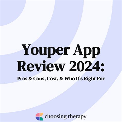 Youper app review  Youper is available on your own time and schedule wherever and whenever you need it