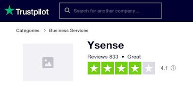 Ysense trustpilot Trustpilot: 4,6 dari 5 bintang