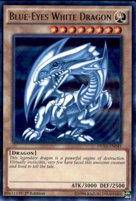 Yugioh duelist of the roses blue eyes white dragon  Free Shipping on Orders Over $50