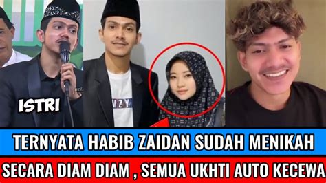 Zaidan yahya sudah menikah  Nggak heran kan, kalau