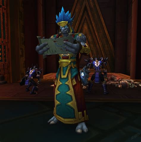 Zandalari empire emissary The Darkspear tribe are a tribe of jungle trolls (occasionally called island trolls) part of the Horde