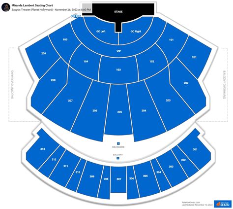 Zappos seating chart  Interactive Seating Chart