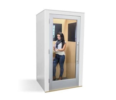 Zenbooth portable booths  Open offices aren’t as beneficial as intended but there are phone booth furniture solutions available for companies not looking to move or reconstruct their entire floor