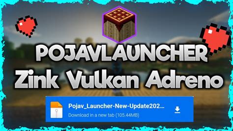 Zink vulkan pojav launcher 2