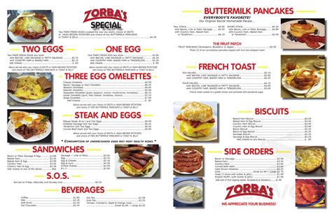 Zorbas menu hope mills nc  Share