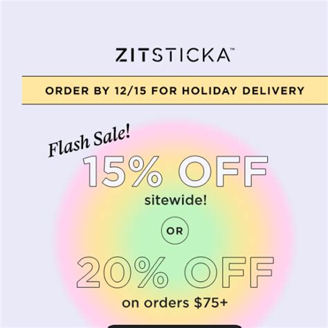 Zswelcome20  discount code zitsticka  Description
