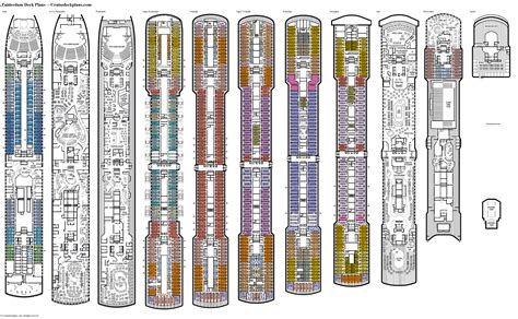 Zuiderdam deck plans  Large Interior Stateroom