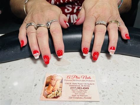 a plus nails evansville indiana  California Nails can be contacted via phone at 812-423-6333 for pricing, hours and directions