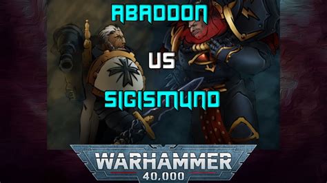 abaddon vs sigismund  He got lucky against Sigismund