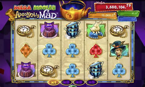 absolootly mad mega moolah The famous Progressive Slot, Mega Moolah has an inflating jackpot that expands as players around the world feed the automatic jackpot