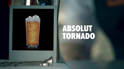 absolut tornado recipe  – Pour 1 1/2 oz of Absolut vodka into the shaker