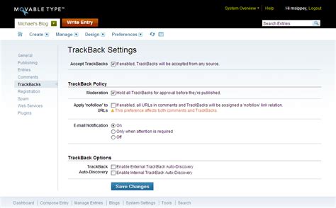 act=trackback   trackback  insert your data Im using ACT 5