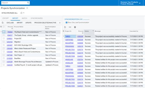 acumatica procore integration  Procore integration enhancements; CFMA benchmarking integration; Pay AP Bills by project;Procore Integration – Users can experience the best navigation between individual mapping screens and the core mapping screen to work easily across Procore and Acumatica