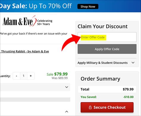 adam and eve promo code  Help; How to Use Coupon Codes and Deals