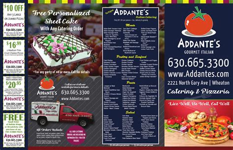 addante's pizzeria of wheaton menu  Wheaton, Illinois, 60187, United States