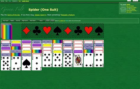 addiction solitaire green felt Green Felt solitaire games feature innovative game-play features and a friendly, competitive community