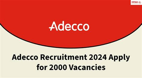 adecco login  English