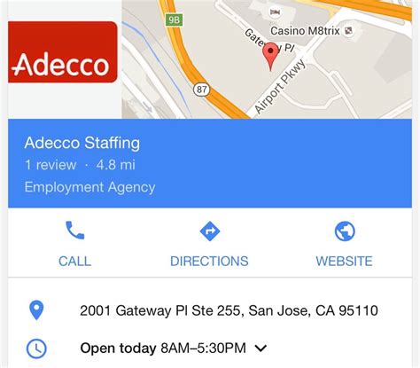 adecco staffing phone number Branch Manager at Adecco Staffing