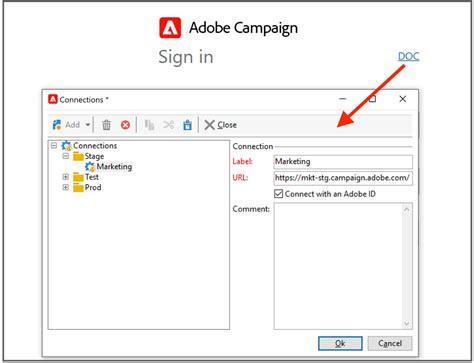 adobe campaign client console exe" file, n ot the parent one with "setup
