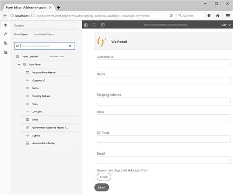 adobe experience manager forms tutorial To start up the instance in a GUI environment, double-click the cq-quickstart-6