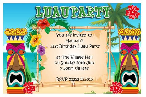 adobe spark luau invitations  All creative skill levels are welcome